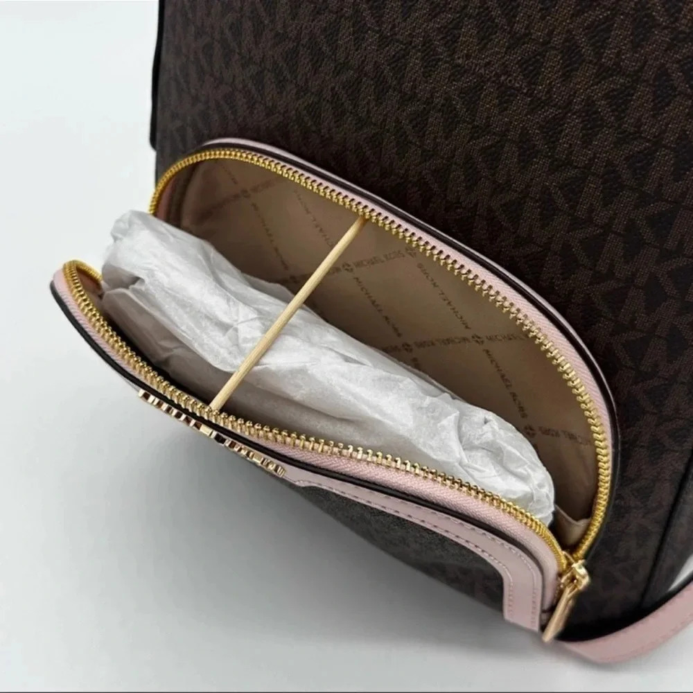 Michael Kors Medium Jaycee Zip Packet Backpack & … - image 12